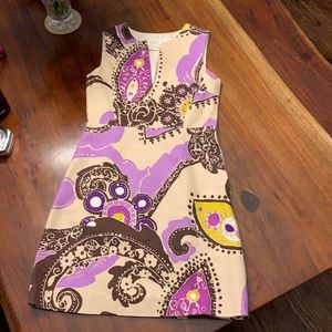 Kate Spade dress violet beige size 6